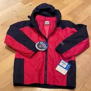 NWT Columbia girls Tri-Clim winter jacket Small
